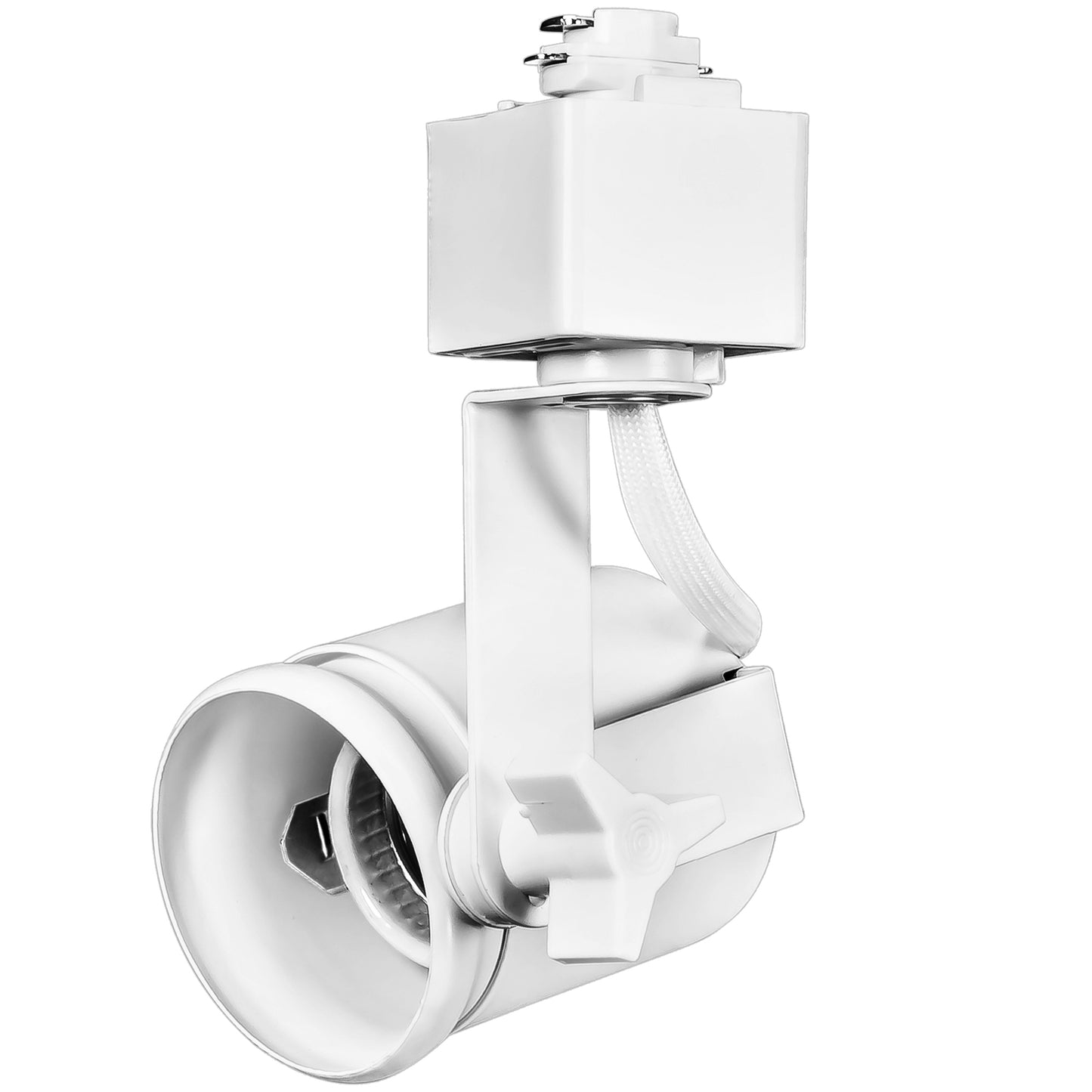 Track Head PAR Holder 150W Max White H-Tyoe