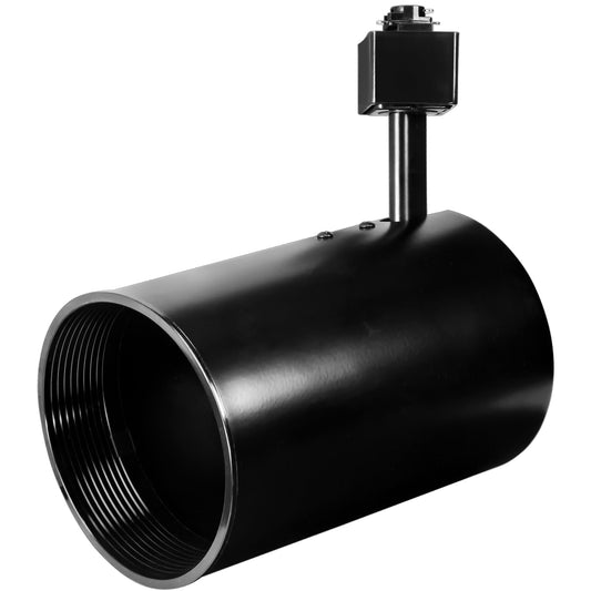 Track Head Flat Back 75W PAR30 Max E26 Black Black Baffle H-Type