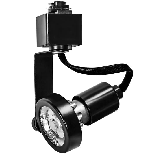 Track Head Gimbal 50W Max MR16 GU10 Black H-Type