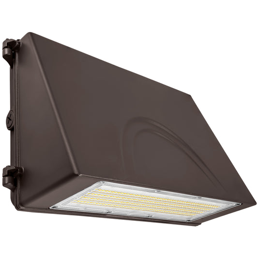 LED Wall Pack 120W Max Wattage and Color Selectable Full Cutoff Bronze