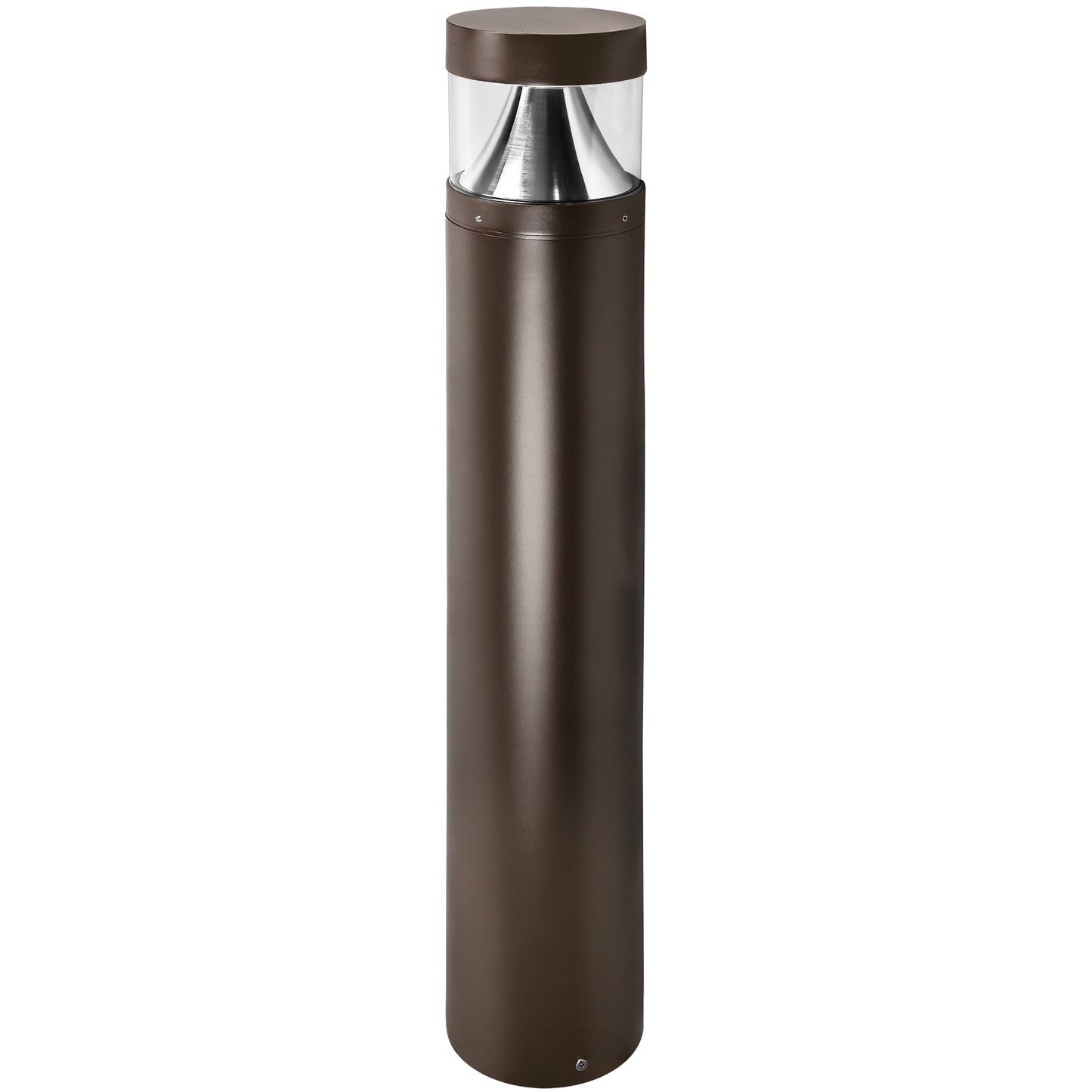 LED Round Bollard Wattage and Color Selectable Bronze